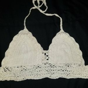 Crochet crop top